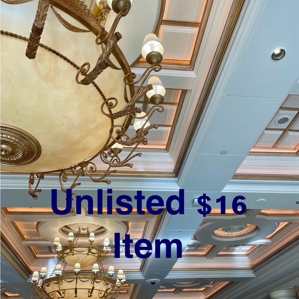 Unlisted $16 show item